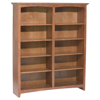 Whittier 60X48 Mckenzie Alder Bookcase