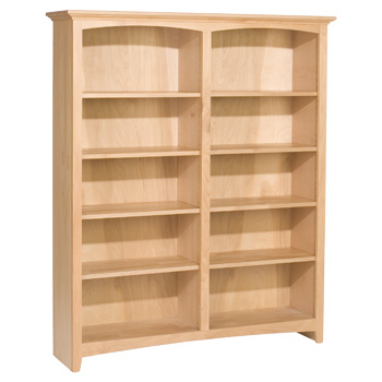Whittier 60X48 Mckenzie Alder Bookcase