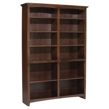 Whittier 72X48 Mckenzie Alder Bookcase