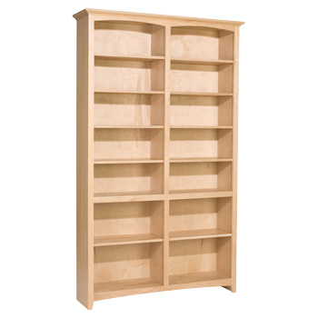 Whittier 84X48 Mckenzie Alder Bookcase