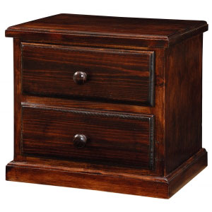 Wholesale Importers Standard 2 Drawer Nightstand