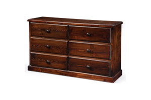 Wholesale Importers Standard 6 Drawer Dresser
